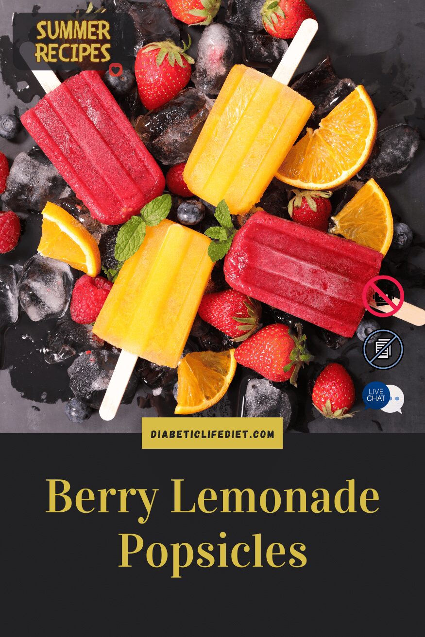 Berry Lemonade Popsicles