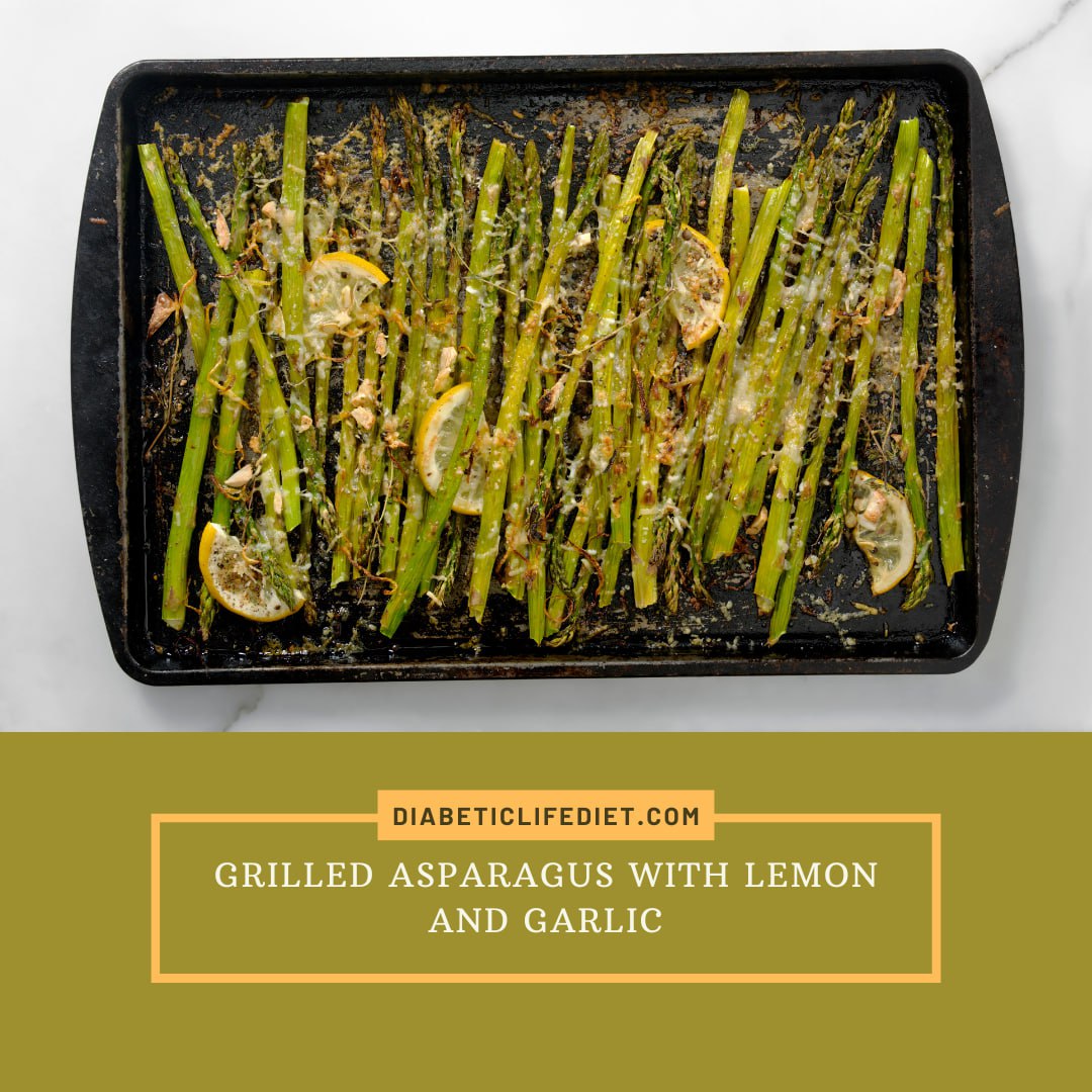 Grilled Asparagus with Lemon and Garlic