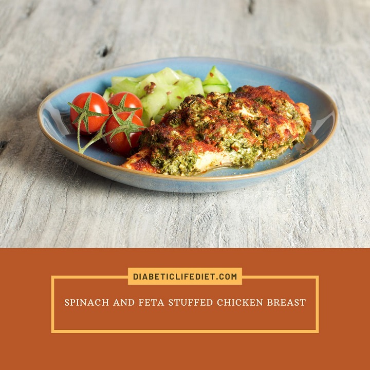 Spinach and Feta Stuffed Chicken Breast